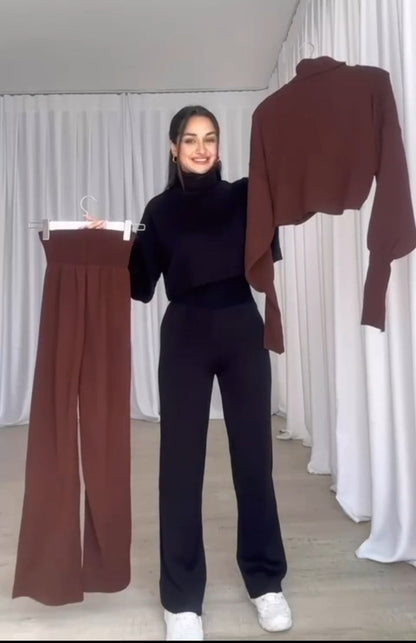 Completo elegante in tessuto leggero