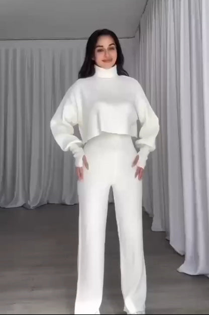 Completo elegante in tessuto leggero