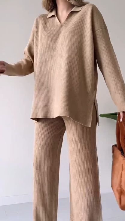 Completo elegante in tessuto leggero