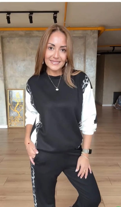 Coordinato Elegante in Tessuto Morbido