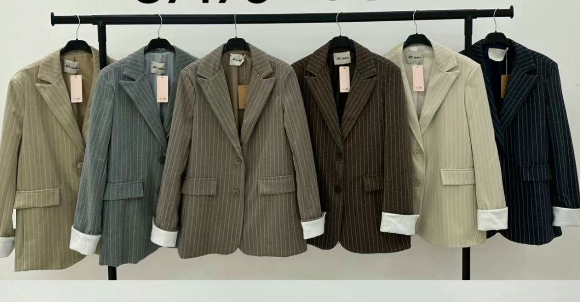 Blazer elegante in tessuto pregiato