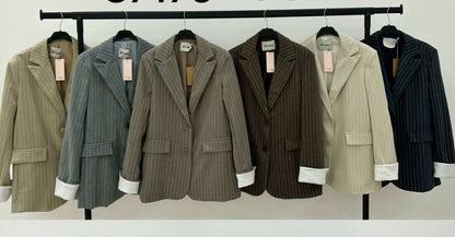 Blazer elegante in tessuto pregiato