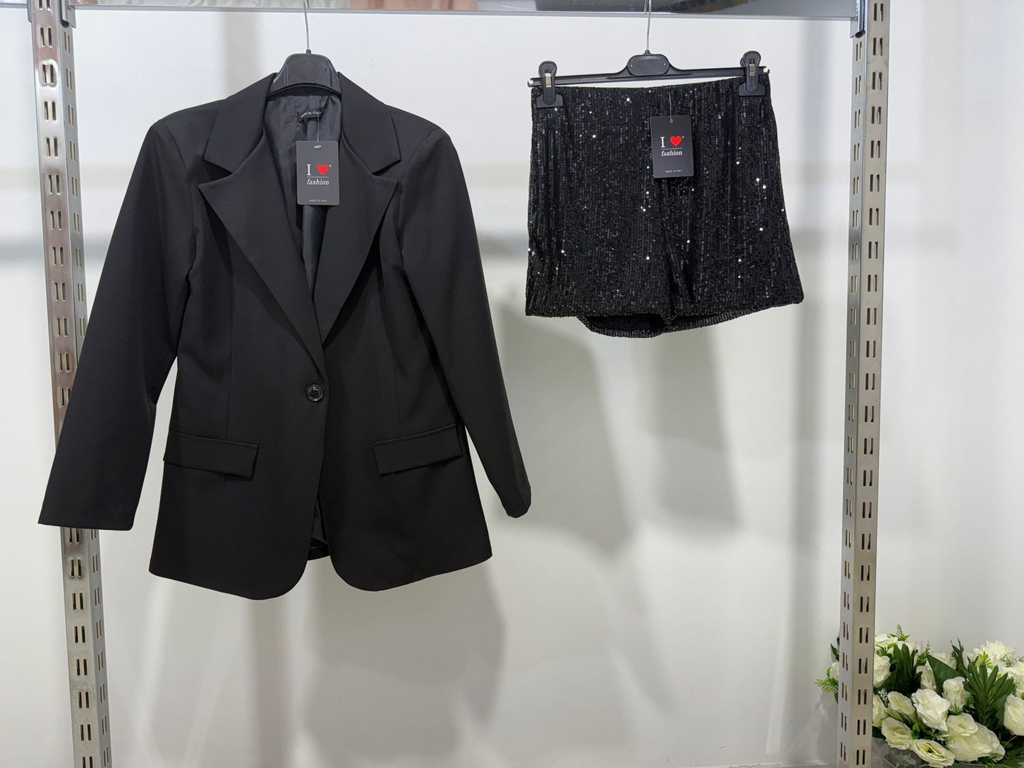 Coordinato Elegante in Tessuto Morbido