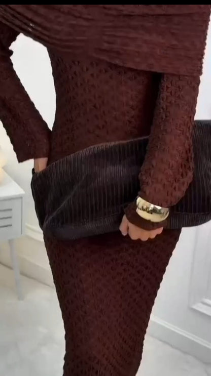 Abito Elegante in Tessuto Leggero